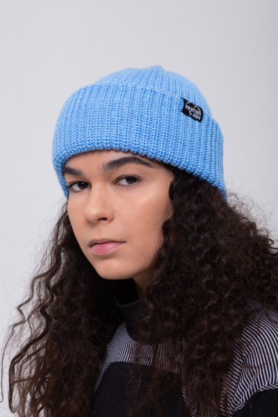Шапка Вязаная (Light Blue, Голубой)
